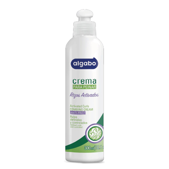 ALGABO CREMA PEINAR RIZADO X 300 ML .